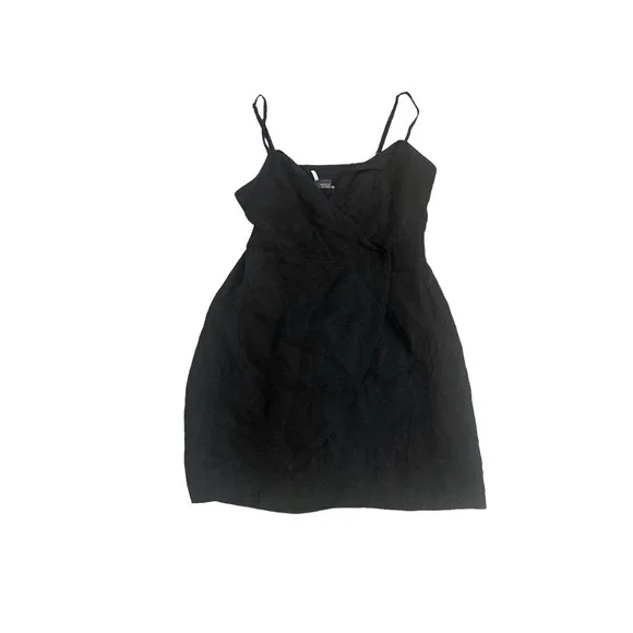 Sparkle & Fade Dresses | Nwt Women S Urban Outfitters Sparkle & Fade Surplice Wrap Black Mini Dress Lbd | Color: Black | Size: S | Thriftzilla's Sparkle & Fade Dresses | Nwt Women S Urban Outfitters Sparkle & Fade Surplice Wrap Black Mini Dress Lbd | Color: Black | Size: S | Thriftzilla's